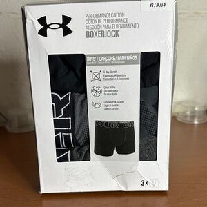Under Armour Boys' Boxerjock - Black